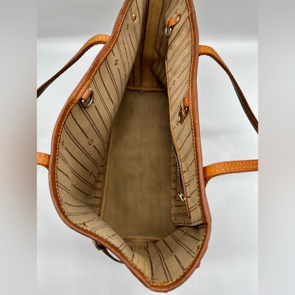 Authentic Louis Vuitton Neverfull Brown Canvas Monogram Tote Bag - Picture 7 of 7